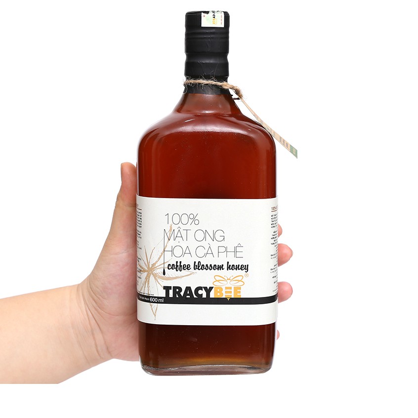 TRACYBEE - MẬT ONG HOA CAFÉ 600ML (CHAI)