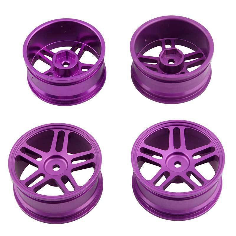 Set 4 Bánh Xe 52Mm W: 26Mm Chuyên Dụng Cho Xe Điều Khiển Hsp Hpi 1: 10 On-Road Rim 122