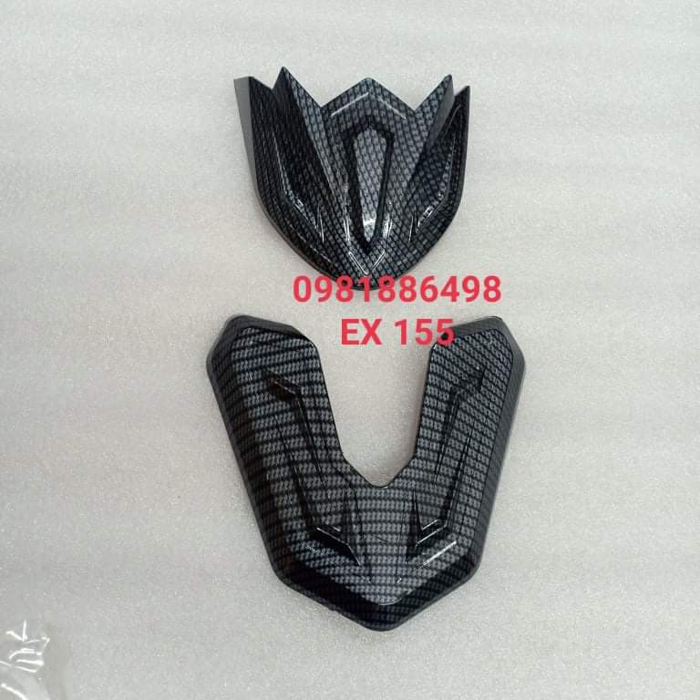 ỐP BẢO VỆ XE exciter 155 VVA MẠ CROM / CARBON