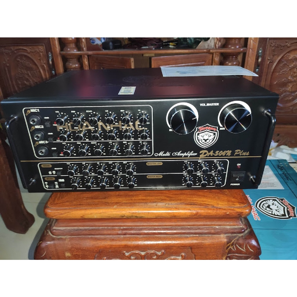 Âm ly Karaoke Jarguar PA-506N Plus  Hòa Nhac, Chuẩn Hãng Jarguar Hòa Nhạc ,1080w, loại xịn đủ16 sò TOSHIBA.