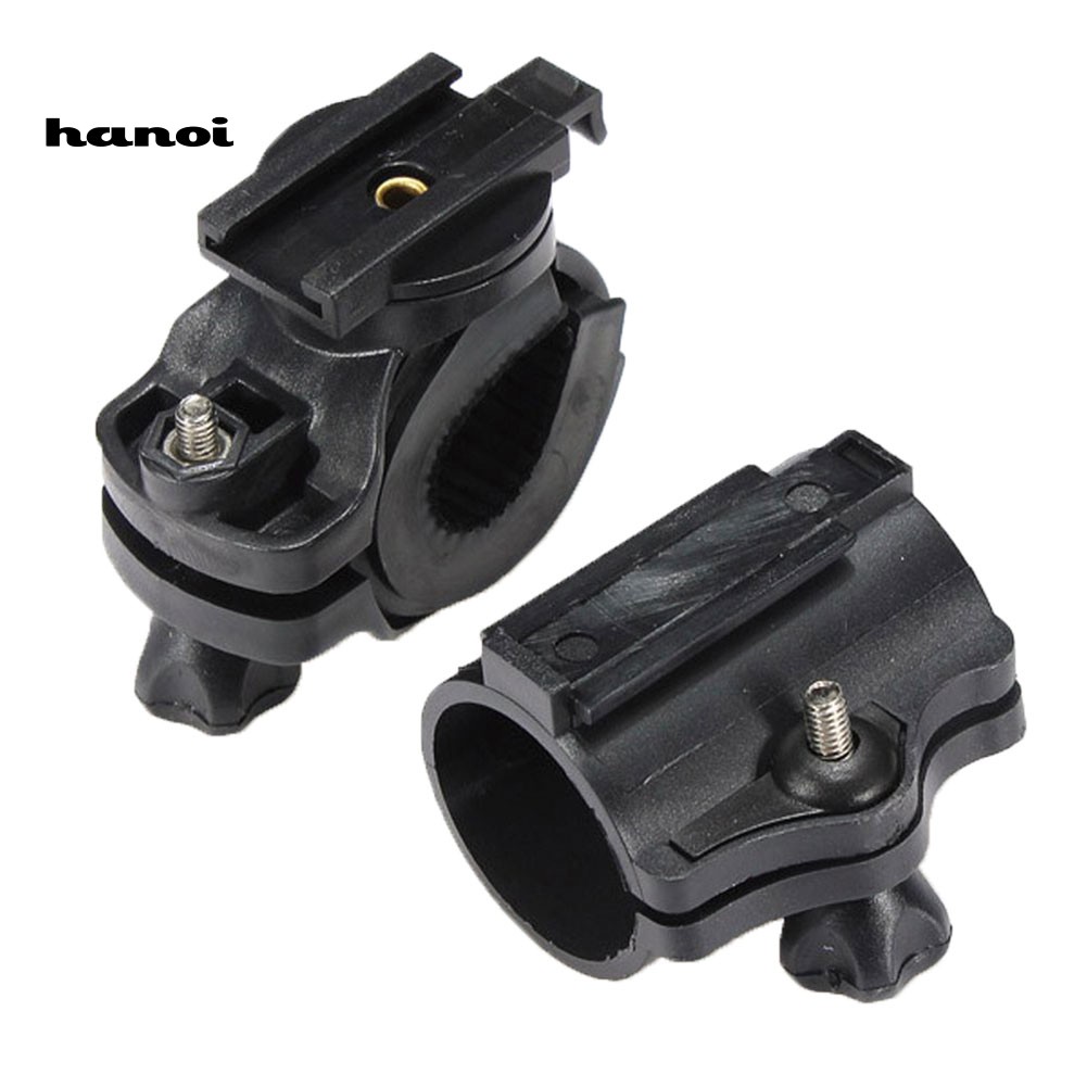 Giá Đỡ Đèn Pin Xoay 360 Độ Cho Xe Đạp