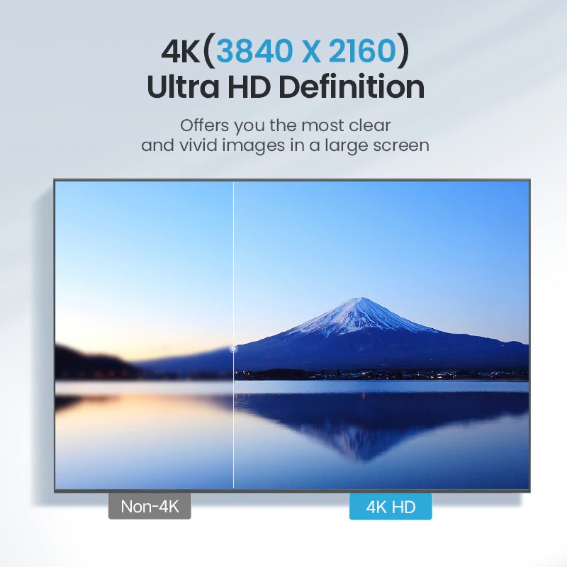 Cáp HDMI Không Dây Kết Nối Điện Thoại/Laptop với Tivi/Máy chiếu Hỗ trợ UltraHD 4K@30Hz cao cấp UGREEN CM242