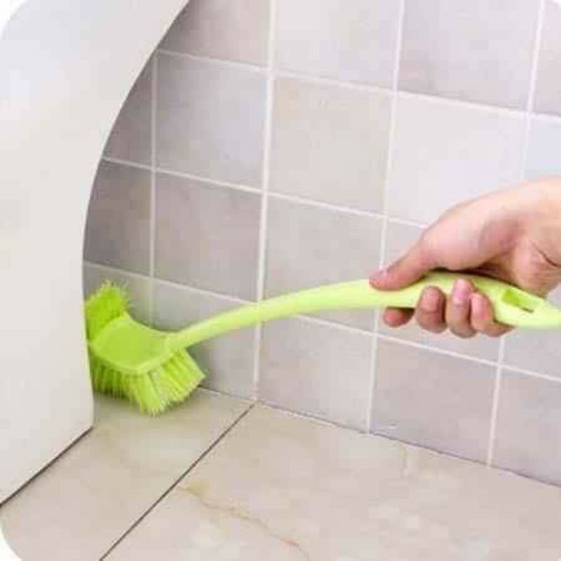 Chổi Cọ tolet 2 đầu -Bàn Chải Chà Toilet 2 Đầu tiện lợi