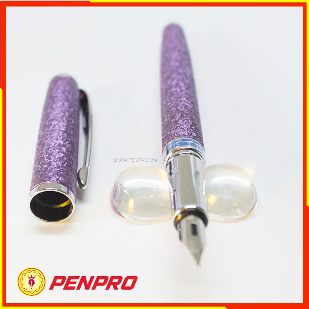 Bút Máy Owen 05 Ngòi Lá Tre Calligraphy Tự Tạo Thanh Đậm Có Hộp Đi Kèm , Tặng Kèm Ngòi Calligraphy