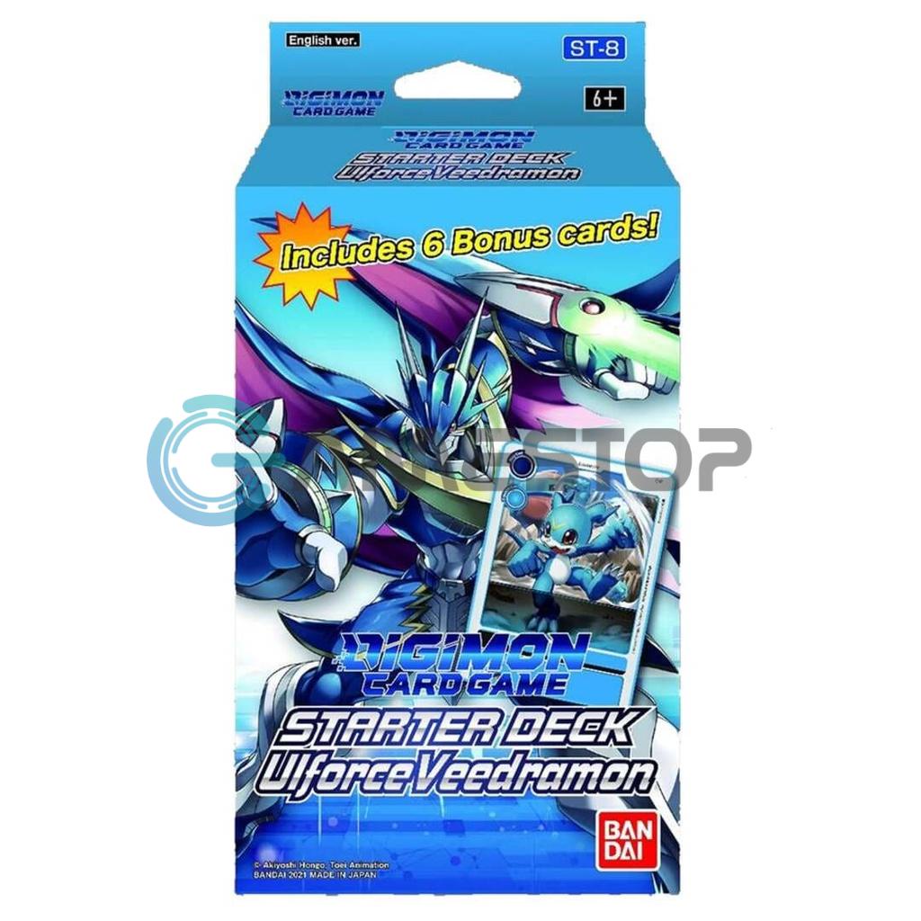Bài Digimon TCG Starter Deck Ulforce Veedramon ready to play phiên bản tiếng Anh CHÍNH HÃNG MỸ DGMTCGUSSD07