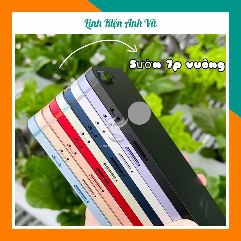 Vỏ độ 7P lên 12 viền vuông lưng nhám 9 màu đẹp chuẩn