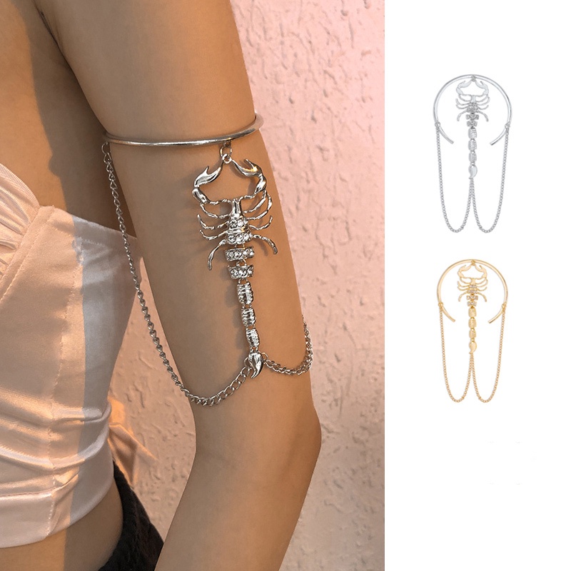 Vòng Tay Thời Trang Đính Đá Hình Bò Cạp/Bướm/Hình Học Cổ Điển Cho Nữ