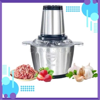 Máy xay thịt đa năng cối 2L inox 304