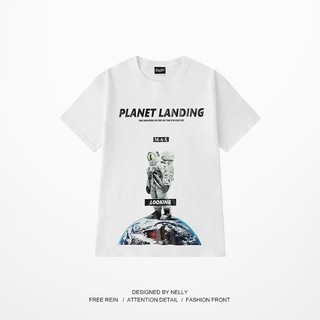[NY0095] Áo thun ngắn tay Nelly in hình "Phi hành gia" áo phông ngắn tay 100% cotton (NELLY)