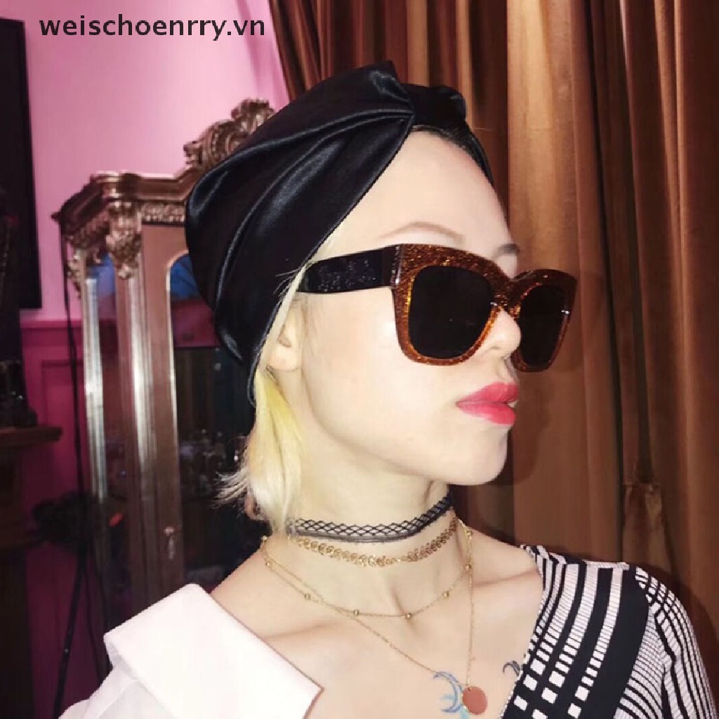 Mũ Trùm Đầu Bằng Lụa Co Giãn Chăm Sóc Tóc Khi Ngủ Cho Nữ