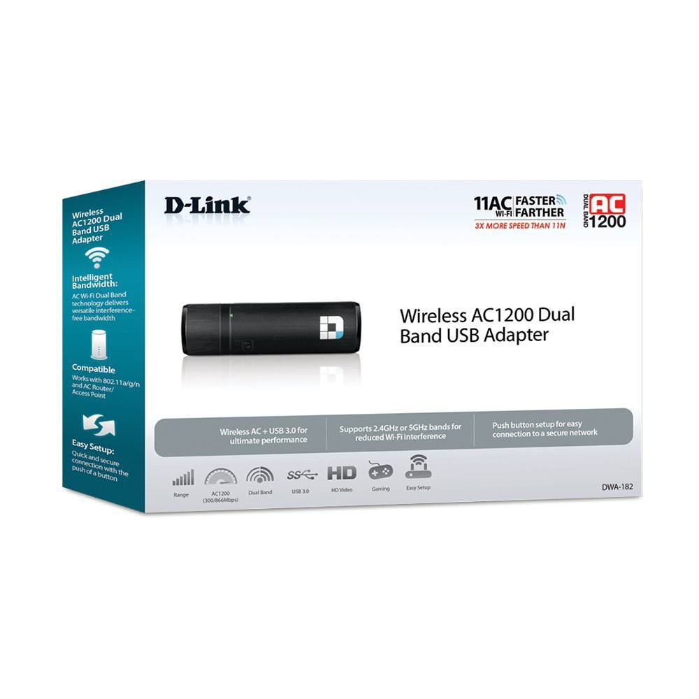 USB kết nối Wi-Fi D-LINK DWA-182