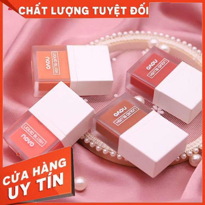 Phấn Má Hồng Dạng Kem NOVO Juice Liquid Blusher