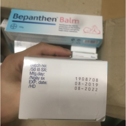 Kem chống hăm dưỡng ẩm Bepanthen Balm