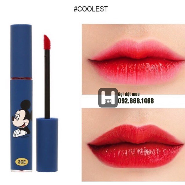 Son 3CE Mickey TATTOO LIP TINT - PHIÊN BẢN CHUỘT MICKY Bản Hàn Quốc 💝 Son 3CE Mickey Mouse Limited Edition