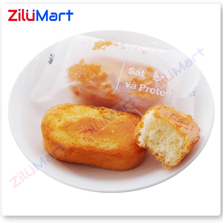 Bánh bông lan sợi thịt gà Orion C’est Bon!  gói 85g