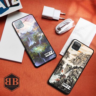 Ốp lưng kính cường lực Samsung Galaxy A12 các mẫu phong cảnh đẹp