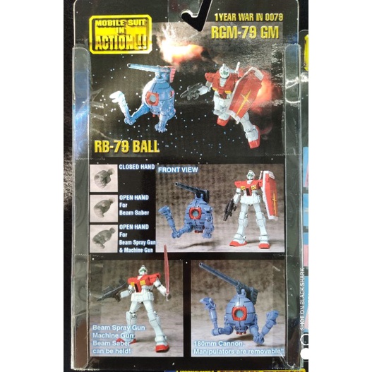 Mô hình Gundam MSIA, có khớp lắp sẵn, chính hãng Bandai năm 1999 - 2000