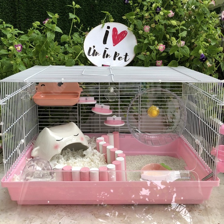 Mặt mica lồng 47cm dày 3mm chốt xoay cho chuồng hamster, sóc, bọ, nhím, thú cưng nhỏ