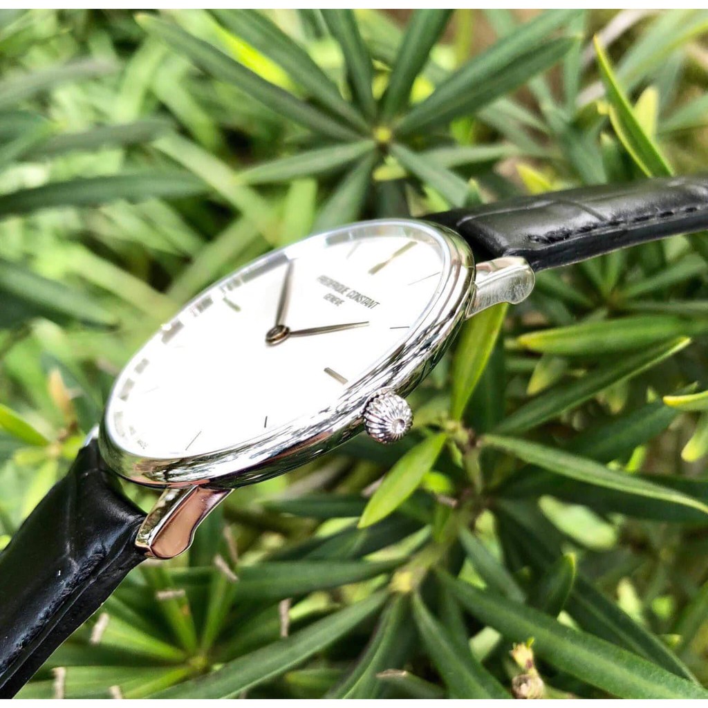 Đồng hồ nam chính hãng Frederique Constant 200S5S36 mỏng, thanh lịch - Máy pin Thụy Sĩ - Kính Sapphire