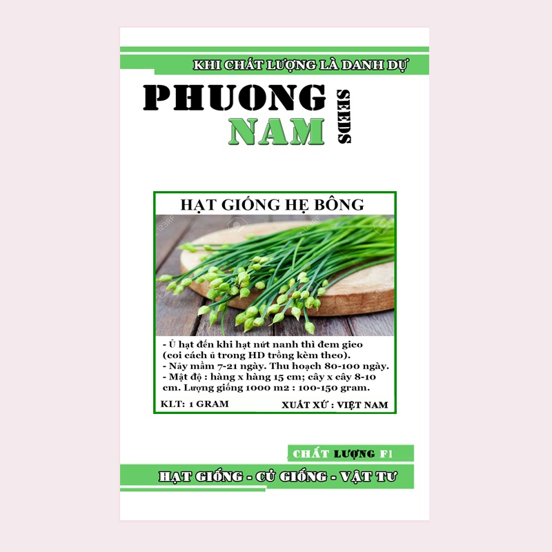 1GR - HẠT GIỐNG HẸ BÔNG