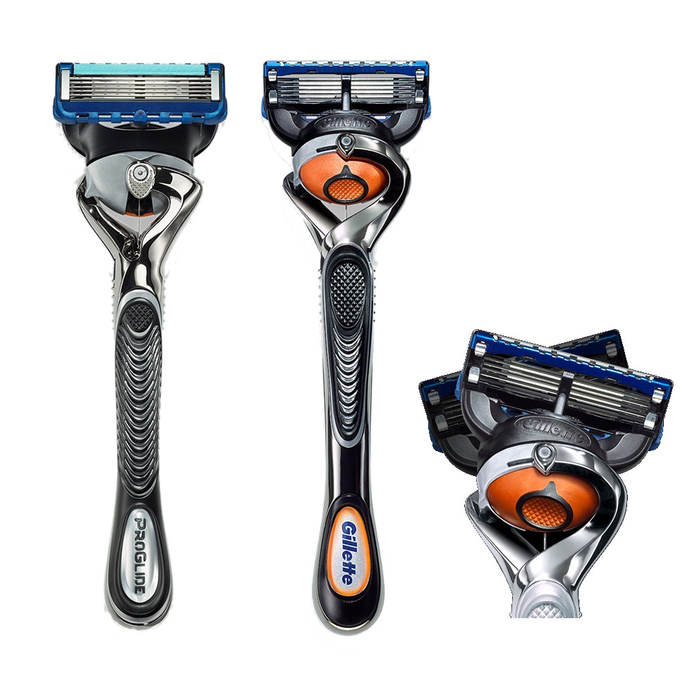 Dao cạo râu 5 lưỡi Gillette Fusion 5 + 1 Proglide Flexball Nhật (Set 2 đầu lưỡi thay thế)