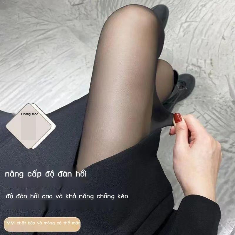 Quần Tất Đen Siêu Mỏng Chống Móc Chống Rơi Gợi Cảm Cho Nữ