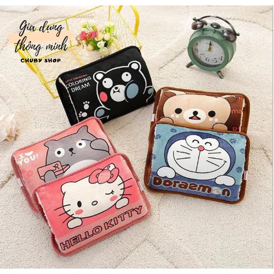 [Đủ mẫu bear] Túi chườm nóng, túi sưởi đau bụng gấu bear cắm điện Chuby Shop