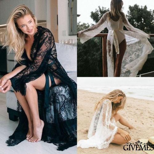 Áo khoác ngoài bikini vải ren quyến rũ cho nữ