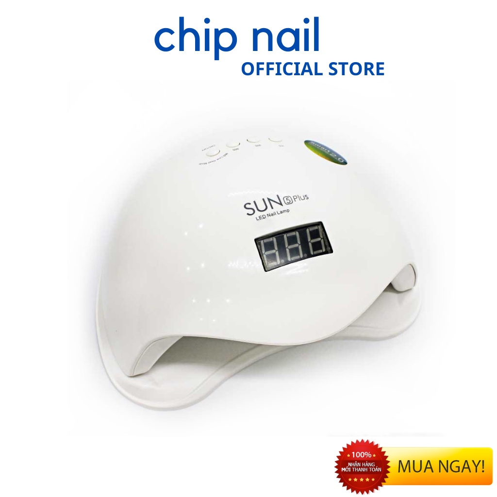Máy hơ gel sun 5 plus tem xanh