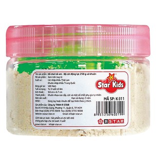 [KHUYẾN MÃI] Cát Động Lực 250g Và Khuôn STAR KIDS (K-312)