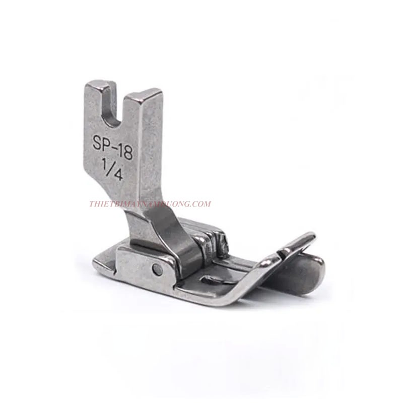 Chân vịt diễu mí dùng cho máy may 1 kim công nghiệp  có lưỡi gà