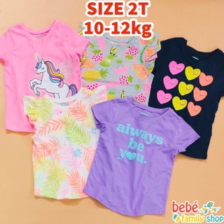 Áo phông bé gái xuất dư size 2T Garanimals Place, áo thun cho bé gái cotton từ 1 đến 5 tuổi - 2T AGG AGS
