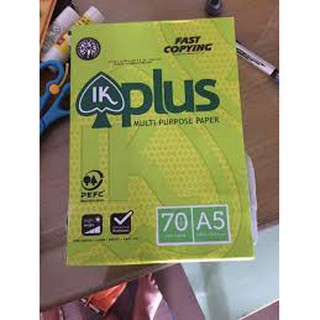 COMBO 50 tờ giấy in A5 IKPlus ĐL70