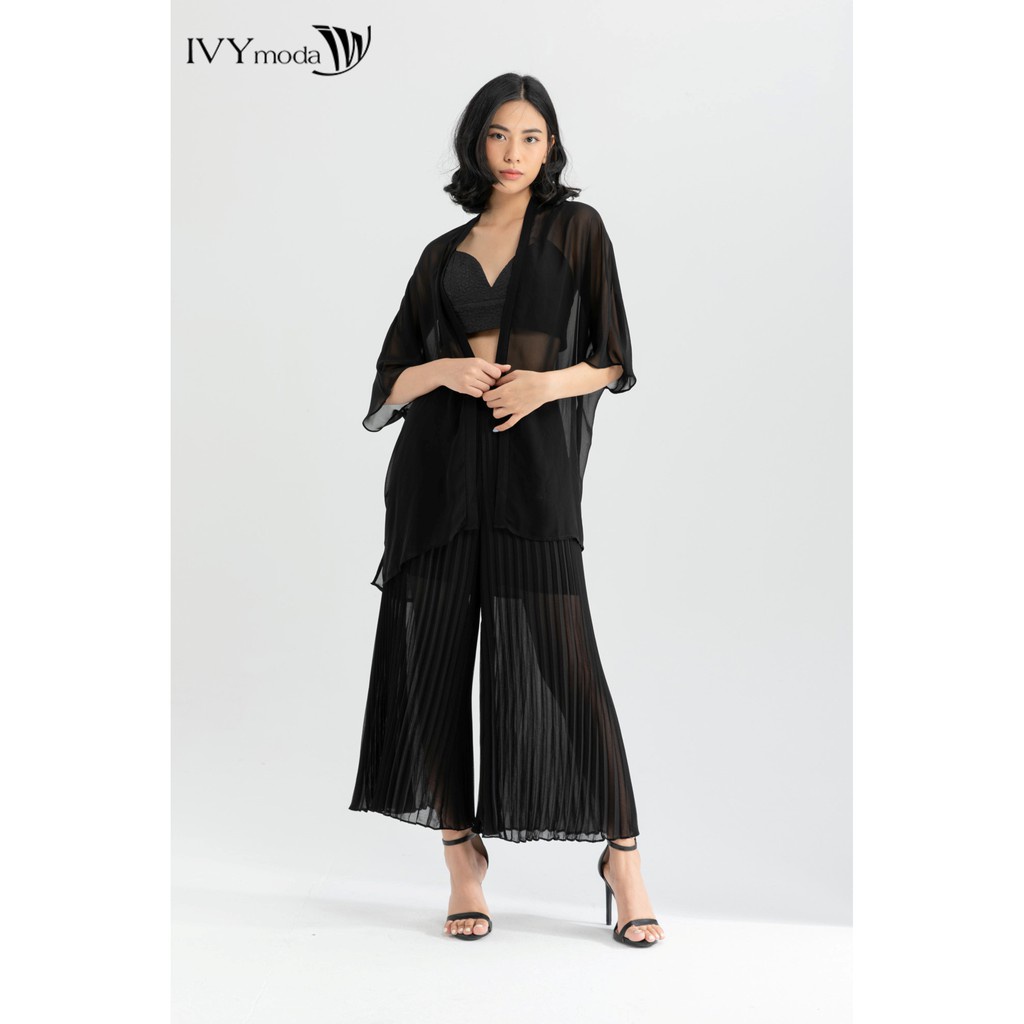 Áo khoác kimono nữ đi biển IVY moda MS 17B8595