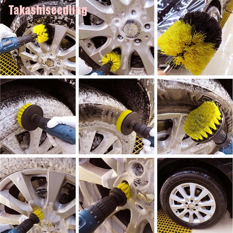 Đầu cọ vệ sinh gắn máy khoan linh hoạt tiện dụng