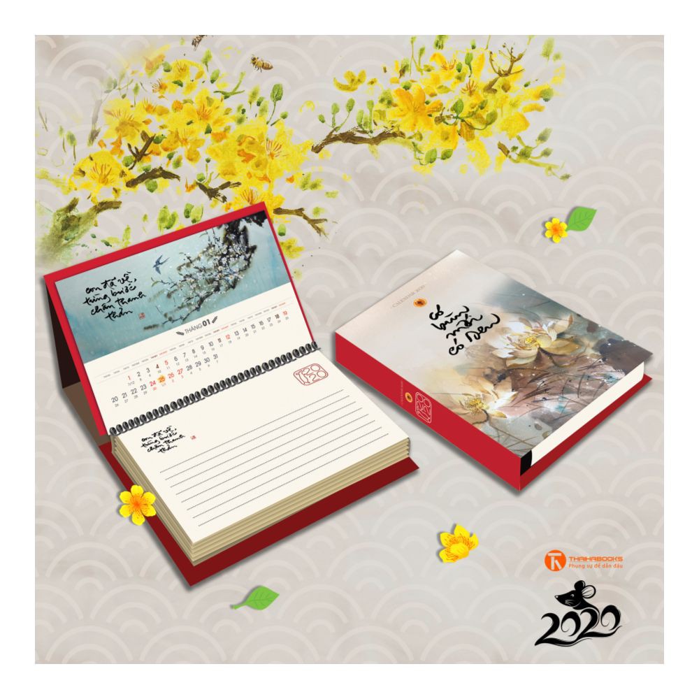 LỊCH SỔ TAY CANH TÝ 2020