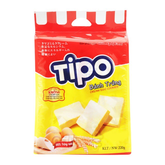 Bánh Tipo trứng nướng 220g