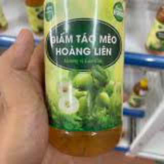 Giấm Táo Mèo Hoàng Liên 500ml [CAM KẾT CHUẨN HÀNG CÔNG TY]