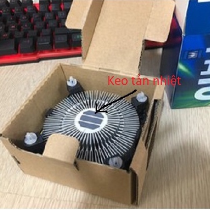 Quạt tản nhiệt CPU H61 H81 G31 G41 Kèm Keo Tản Nhiệt