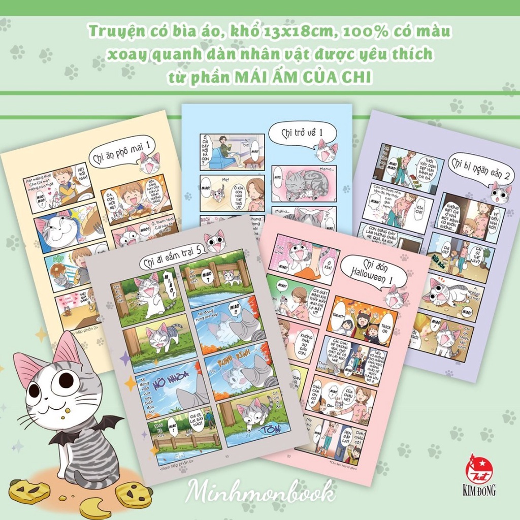 Truyện tranh - nhật kí tung tăng của Chi
