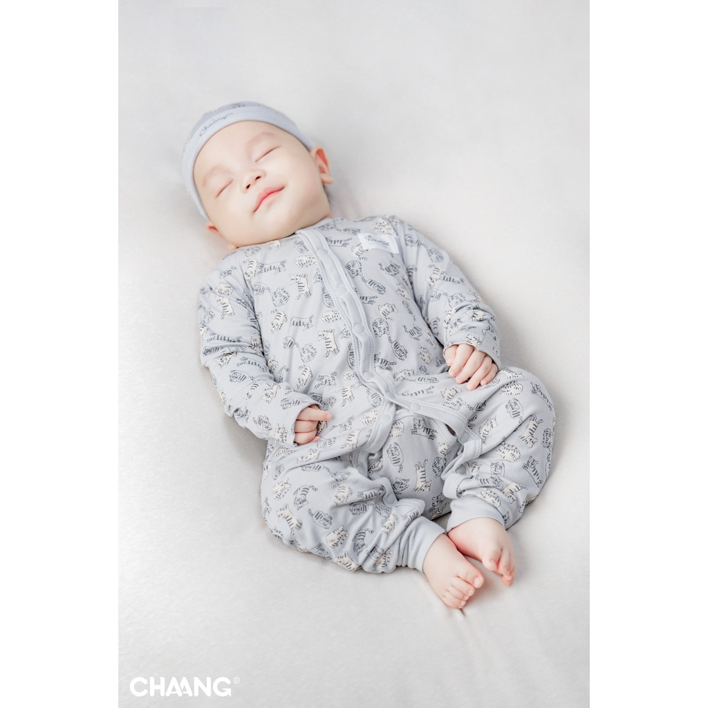 [CHÍNH HÃNG] Body cúc giữa sơ sinh họa tiết Chaang