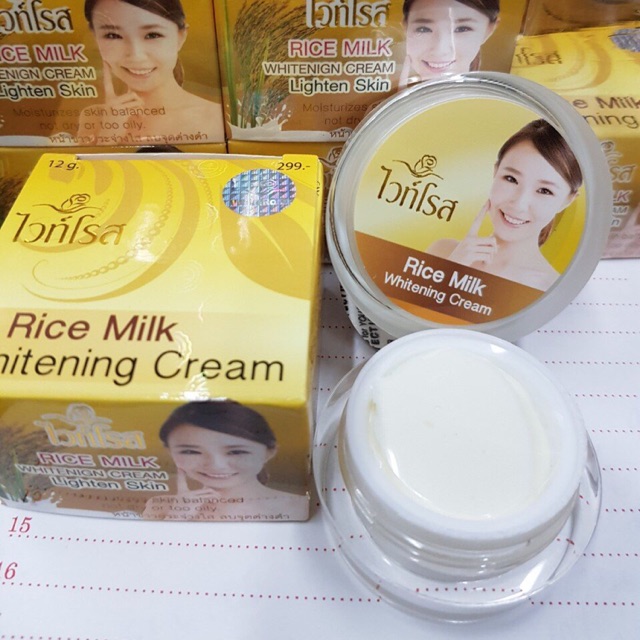 Kem Dưỡng Trắng Da Rice Milk Cream Thái Lan