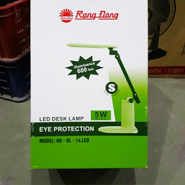 ĐÈN BÀN LED 5W RD - RL - 14.LED RẠNG ĐÔNG
