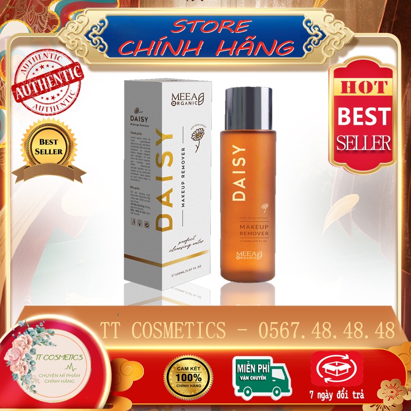 Nước tẩy trang daisy hoa cúc meea organic chai 150ml tẩy trang daisy meea organic hàng chính hãng