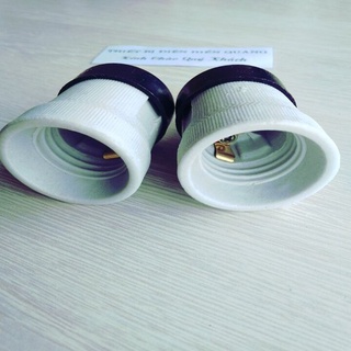 Đui đèn sứ chống cháy e27 Sopoka