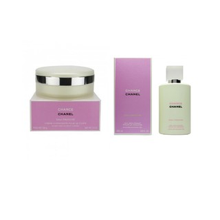 Combo kem dưỡng thể chanel 200ml và nước tắm chanel hồng 200ml (Thái Hà shop)