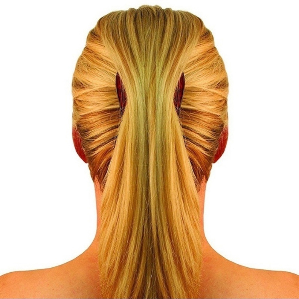 Dây Thun Buộc Tóc Đuôi Ngựa Co Giãn Kiểu Bện DIY Thiết Kế Đơn Giản Cho Nữ