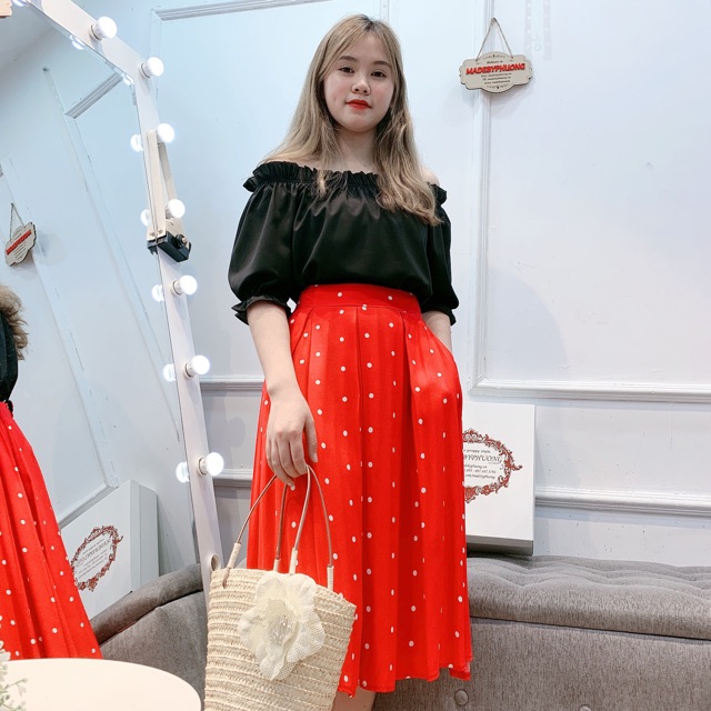 Chân váy ly úp p2 BI ĐỎ | BigBuy360 - bigbuy360.vn