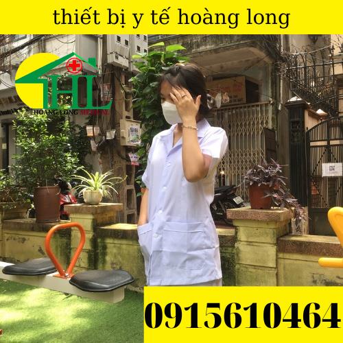 Bộ Quần Áo Blouse (Blue) Y Tá Nam Cộc Tay Dáng Ngắn