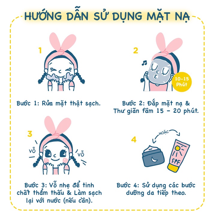 Mặt Nạ Trắng Da Dưỡng Ẩm Kiềm Dầu Mịn Da Thu Nhỏ Lỗ Chân Lông SENANA